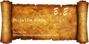 Bujella Edda névjegykártya